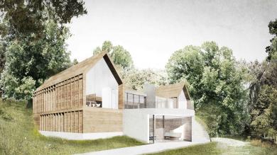 Entwurf "Haus im Wald"