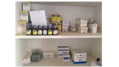 Arzneimittelbeschaffung zur onkologischen Nachbehandlung von gynäkologischen Tumorpatientinnen im neu eroffneten Day Hospital des Orotta Hospital in Asmara.