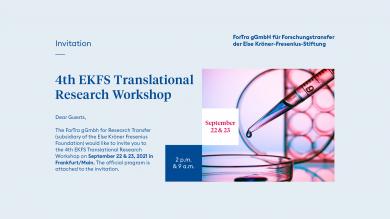 Invitation: 4th EKFS Translational Research Workshop
